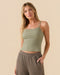 Sojourn Ribbed Crop Tank